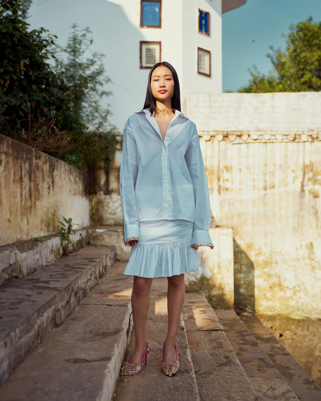 Handwoven Cotton Kiran Shirt