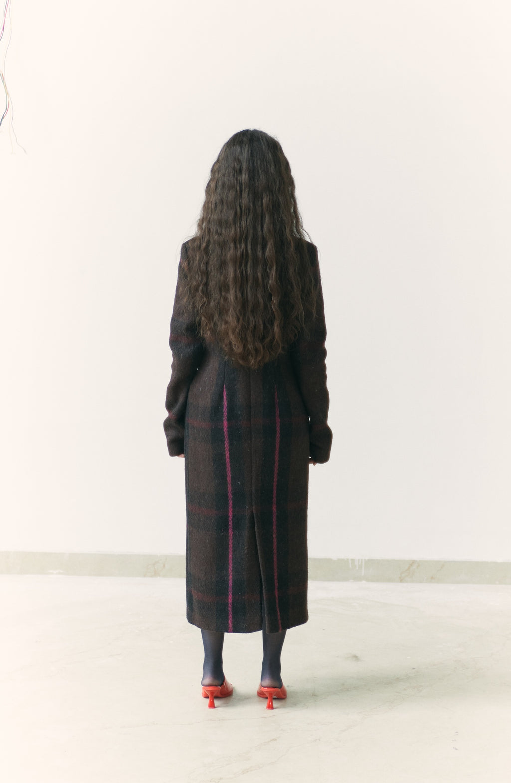 Handwoven Khadi Kambal Wool Long Coat
