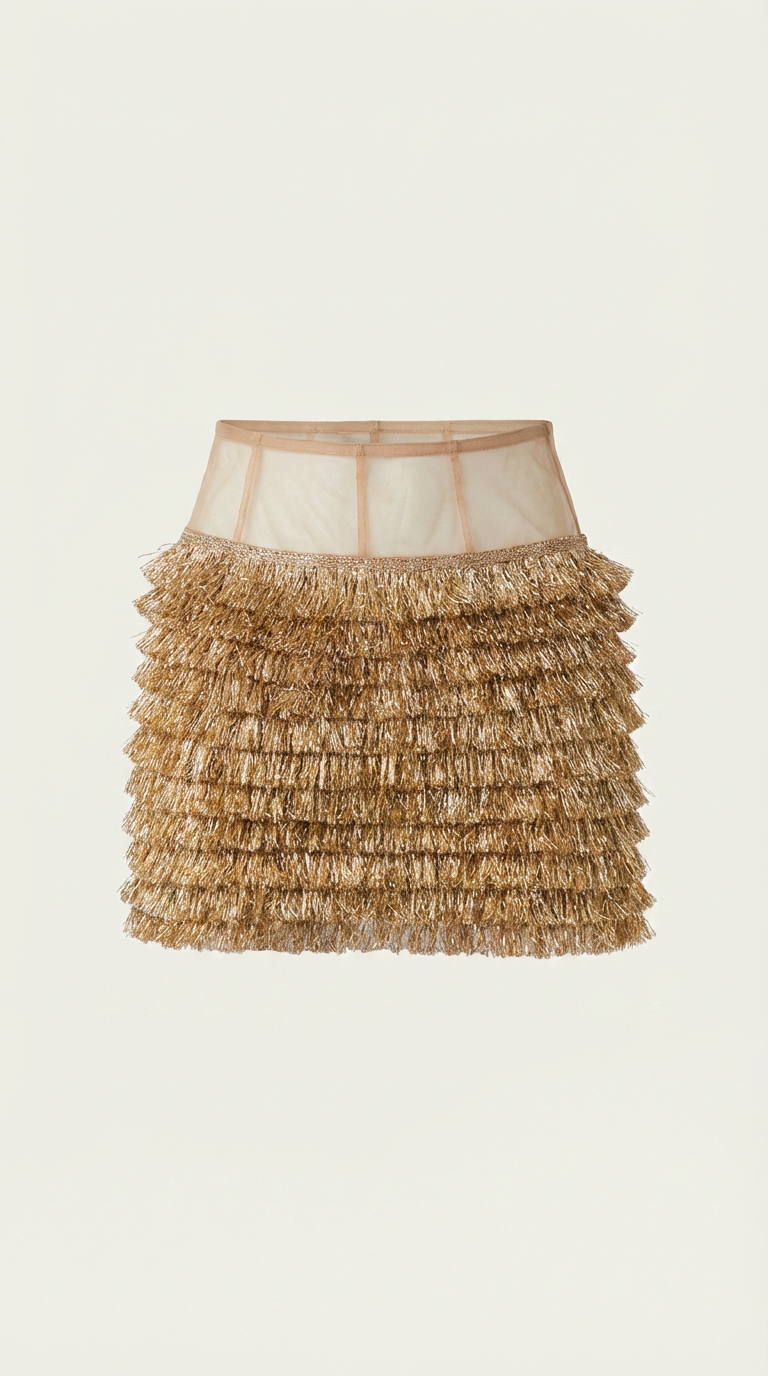 Golden Kiran Mini Skirt