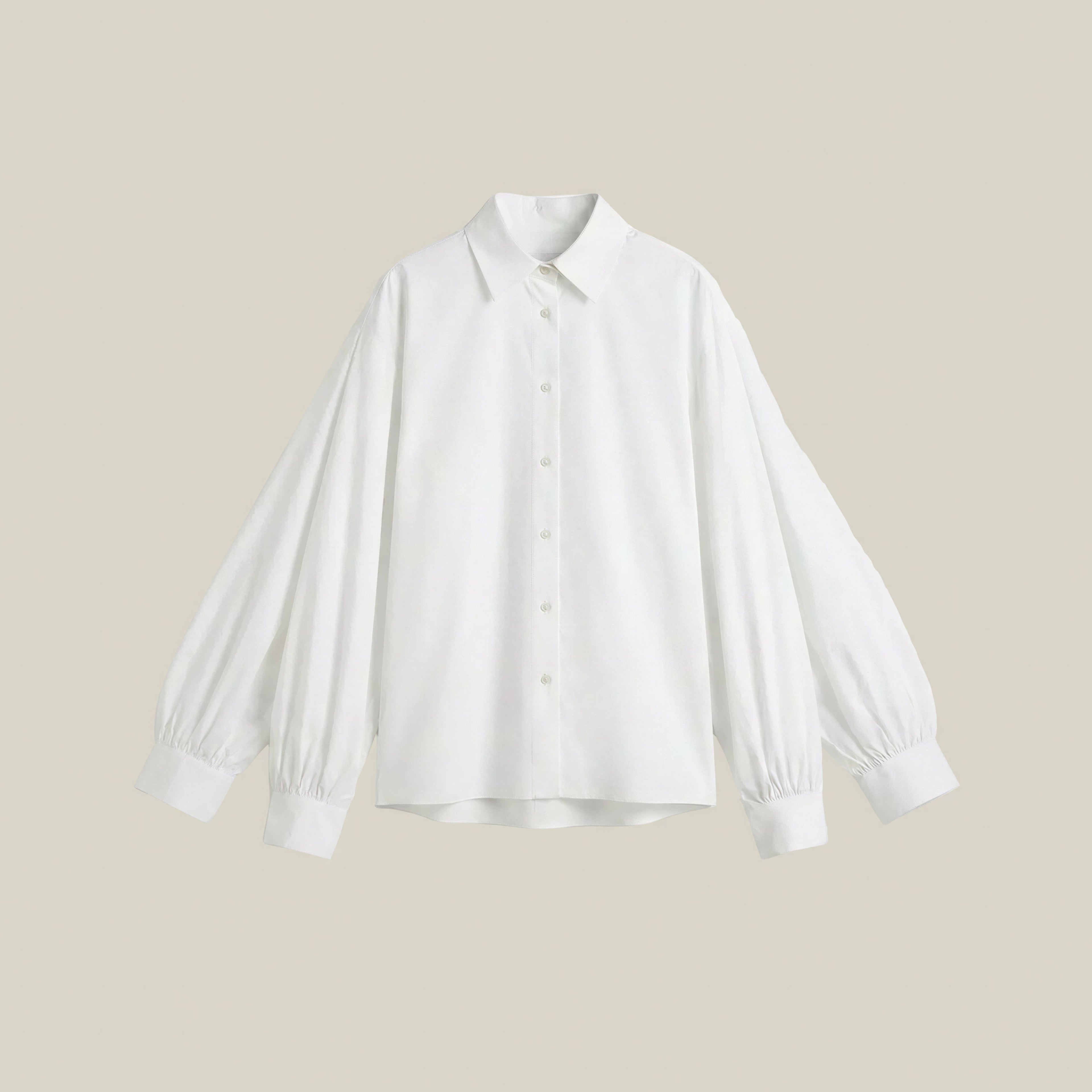 white-handwoven-double-sleeve-cotton-shirt