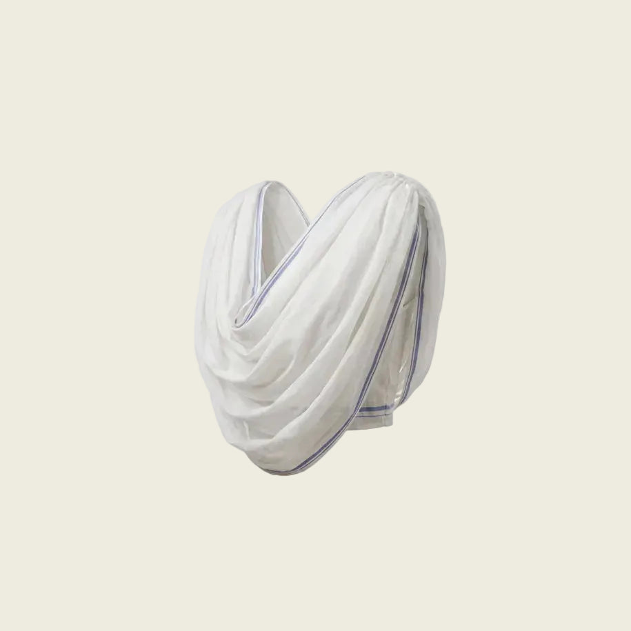 White Hnadwoven cotton Top